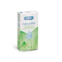 Zdjęcie produktu - DUREX NATURALS prezerwatywy z lubrykantem, 10szt.