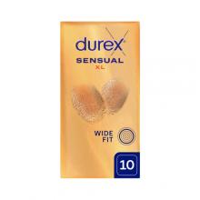 Zdjęcie produktu - DUREX Sensual XL Cienkie prezerwatywy, 10szt.