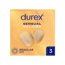 Zdjęcie produktu - DUREX Sensual No Latex Prezerwatywy nielateksowe, 3szt.