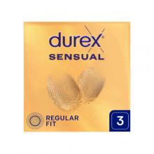 Zdjęcie produktu - DUREX Sensual Supercienkie prezerwatywy, 3szt.