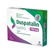 Zdjęcie produktu - Duspatalin Gastro 135 mg - Lek na zesp&oacute;ł jelita drażliwego - 15 tabletek