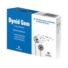 Zdjęcie produktu - DYNID GEM 5mg, 10 tabletek