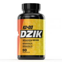 Zdjęcie produktu - Dzik Witamina K2+D3, 90 kaps.