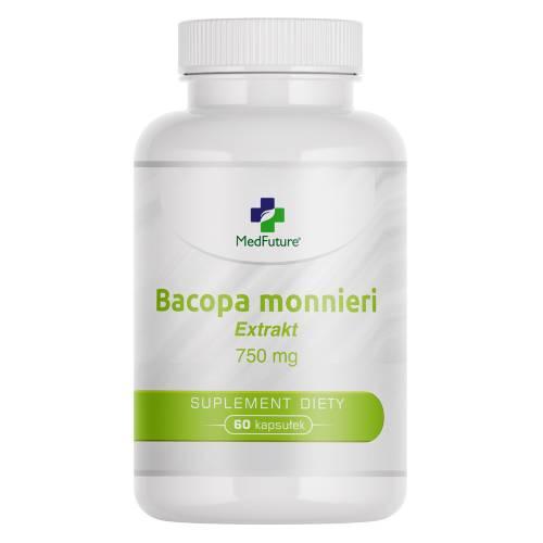 Miniaturka artykułu - MedFuture Bacopa Monnieri, 60 kapsułek