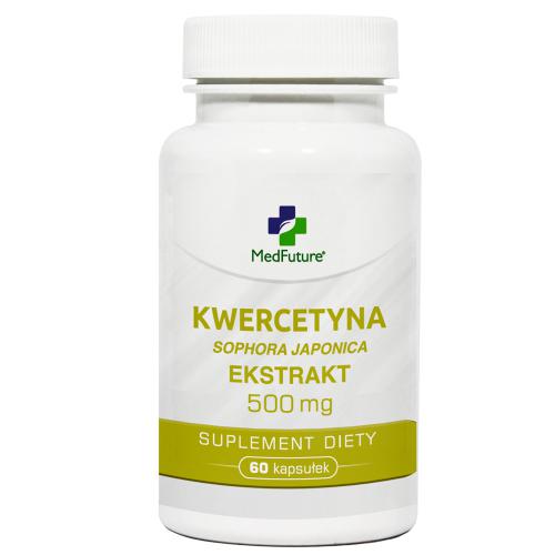Miniaturka artykułu - MedFuture Kwercetyna Ekstrakt 500mg, 60kaps.