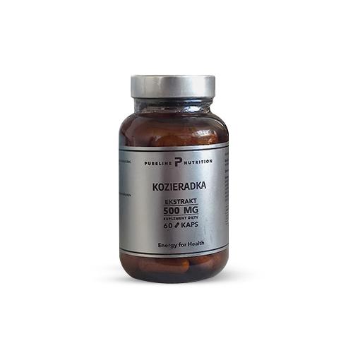 Miniaturka artykułu - Pureline Nutrition Kozieradka 500 mg, 60 kaps.