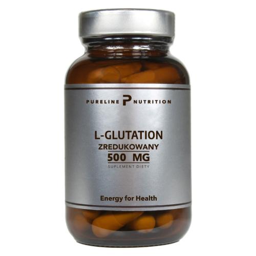 Miniaturka artykułu - Pureline Nutrition L-glutation zredukowany, 60 kaps.