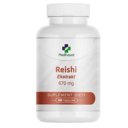 Miniaturka artykułu - MedFuture Reishi, 60 kapsułek