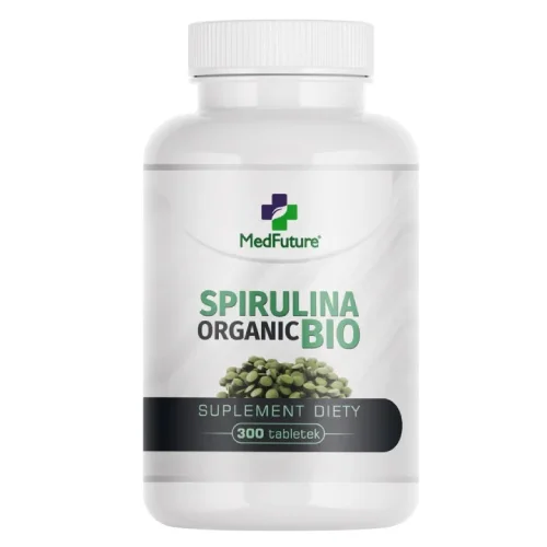 Miniaturka artykułu - MedFuture Spirulina Organic BIO, 300tabl.
