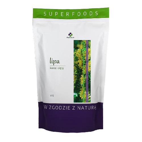 Miniaturka artykułu - MedFuture Super Food Lipa kwiat cięty, 50g	