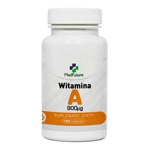 Miniaturka artykułu - MedFuture Witamina A, 120 tabletek