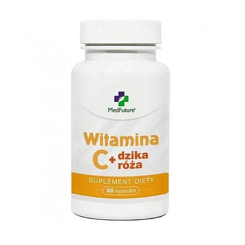 Medfuture Witamina C + dzika r&oacute;ża, 60 kaps.