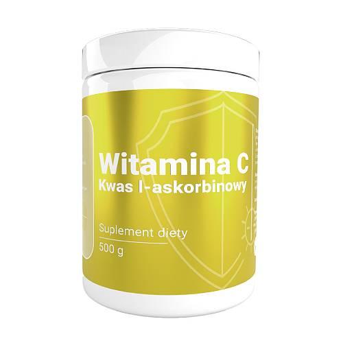 Miniaturka artykułu - Medfuture Witamina C w proszku kwas L-askorbinowy, 500 g