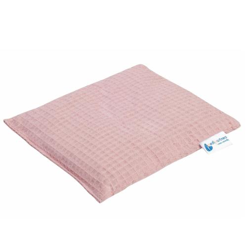 Miniaturka artykułu - MEDI PARTNERS Termofor z pestek wiśni dla dorosłych Wafel R&oacute;żowy 25x20cm