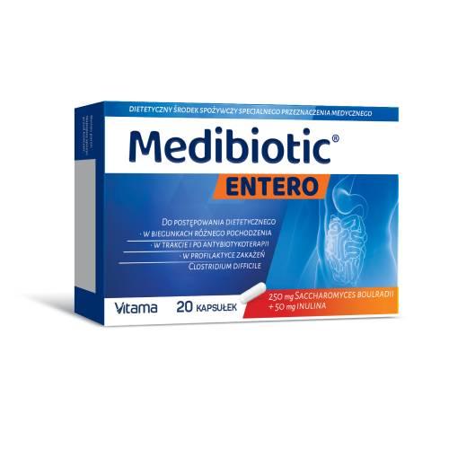 Miniaturka artykułu - Medibiotic Entero, 20 kaps.