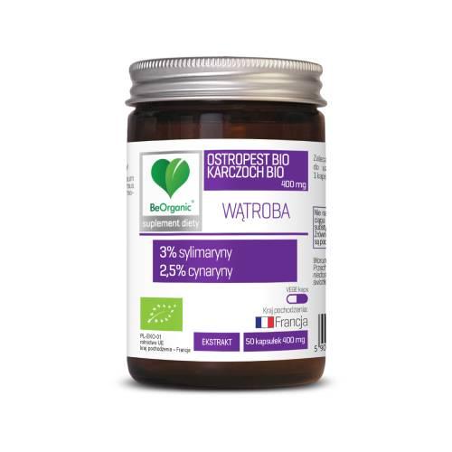 Miniaturka artykułu - MEDICALINE Ostropest Bio 400mg, 50 kaps.