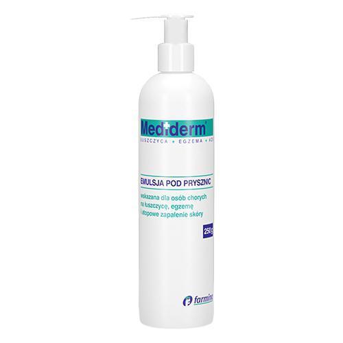 Miniaturka artykułu - MEDIDERM SHOWER Emulsja pod prysznic, 250g USZKODZONA/POMPKA