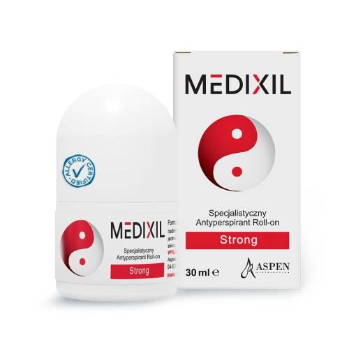 Miniaturka artykułu - Medixil Strong Specjalistyczny antyperspirant roll-on, 30 ml