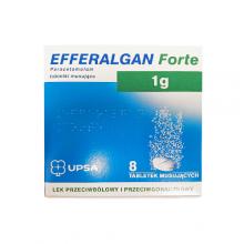 EFFERALGAN FORTE 1g - 8 tabletek 