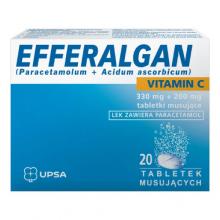 Zdjęcie produktu - EFFERALGAN VITAMIN C - 20 tabletek 