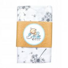 Zdjęcie produktu - EGA KIDS Pielucha otulacz muślinowy Dmuchawce, 120x120cm, 1szt.