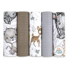 Zdjęcie produktu - EGA KIDS Pieluchy tetrowe 70x80cm zestaw 5 (6797), 5 szt.