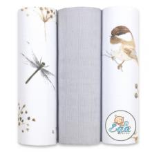 Zdjęcie produktu - EGA KIDS Pieluszki muślinowe Premium 60x80cm zestaw nr 18 (1778), 3 szt.
