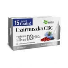 Zdjęcie produktu - EkaMedica Czarnuszka CBC Silver, 75kaps.