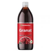 Zdjęcie produktu - EkaMedica Granat Sok 100% - 500 ml 