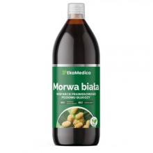 Zdjęcie produktu - EkaMedica Morwa biała Sok 99,8%  - 500 ml