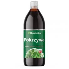 Zdjęcie produktu - EkaMedica Pokrzywa Sok 99.8% - 500 ml 