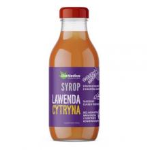 Zdjęcie produktu - EkaMedica Syrop lawendowy z sokiem cytrynowym, 300ml 