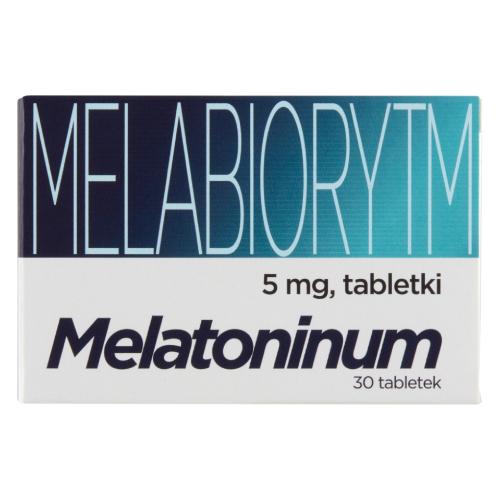 Miniaturka artykułu - Melabiorytm Lek Melatonina 5mg, 30 tabletki