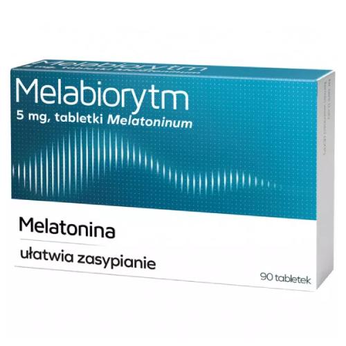 Miniaturka artykułu - Melabiorytm 5 mg, 90 tabletek