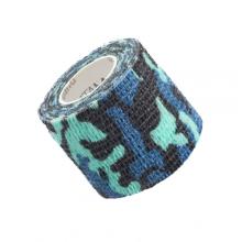 Zdjęcie produktu - VITAMMY Autoband Elastyczny bandaż kohezyjny 5cm x 450cm Niebieskie moro