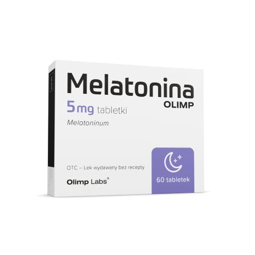 Miniaturka artykułu - Melatonina Olimp 5 mg, 90 tabletek