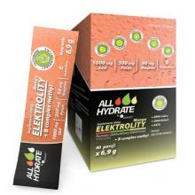 Zdjęcie produktu - ALLHydrate Elektrolity Mango + B complex methyl, 40 sasz. x 6,9 g