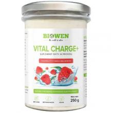 Zdjęcie produktu - Bioven Vital Charge+ Elektrolity o smaku malinowym, 250 g