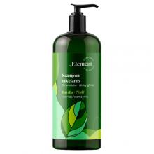 Zdjęcie produktu - ELEMENT Szampon micelarny do włos&oacute;w i sk&oacute;ry głowy - bazylia i NMF, 500ml