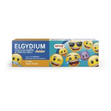 Zdjęcie produktu - ELGYDIUM JUNIOR EMOJI Pasta do zęb&oacute;w w żelu dla dzieci 7-12 lat Tutti Frutti, 50ml