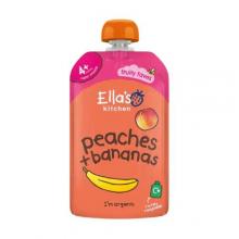 Zdjęcie produktu - Ella's Kitchen BIO Banan z brzoskwinią, 120g