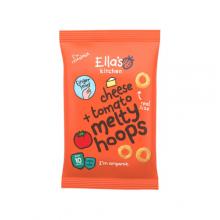 Zdjęcie produktu - Ella's Kitchen BIO Chrupiące krążki z serem i pomidorami, 20g
