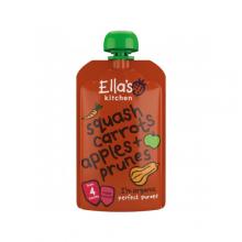 Zdjęcie produktu - Ella's Kitchen BIO Dynia, marchew, jabłko i śliwka, 120g