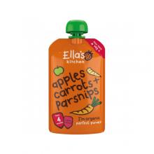 Zdjęcie produktu - Ella's Kitchen BIO Marchewka, jabłko i pasternak, 120g