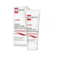 Zdjęcie produktu - Emolium A-topic Kojąca Tr&oacute;jaktywna Emulsja do ciała, 200 ml