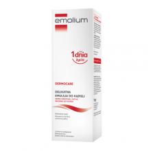 Zdjęcie produktu - Emolium Dermocare Delikatna emulsja do kąpieli do sk&oacute;ry suchej, wrażliwej, alergicznej, 400 ml
