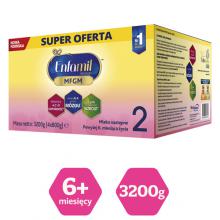 ENFAMIL PREMIUM MFGM 2 Mleko następne powyżej 6. miesiąca, 3200g (4*800g)