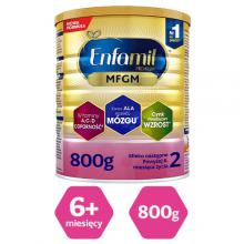 Enfamil Premium MFGM 2 Mleko następne powyżej 6. miesiąca życia, 800g