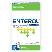 Zdjęcie produktu - ENTEROL 250mg, 10kaps.