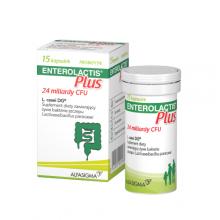 Zdjęcie produktu - Enterolactis Plus Probiotyk, 15kaps.
